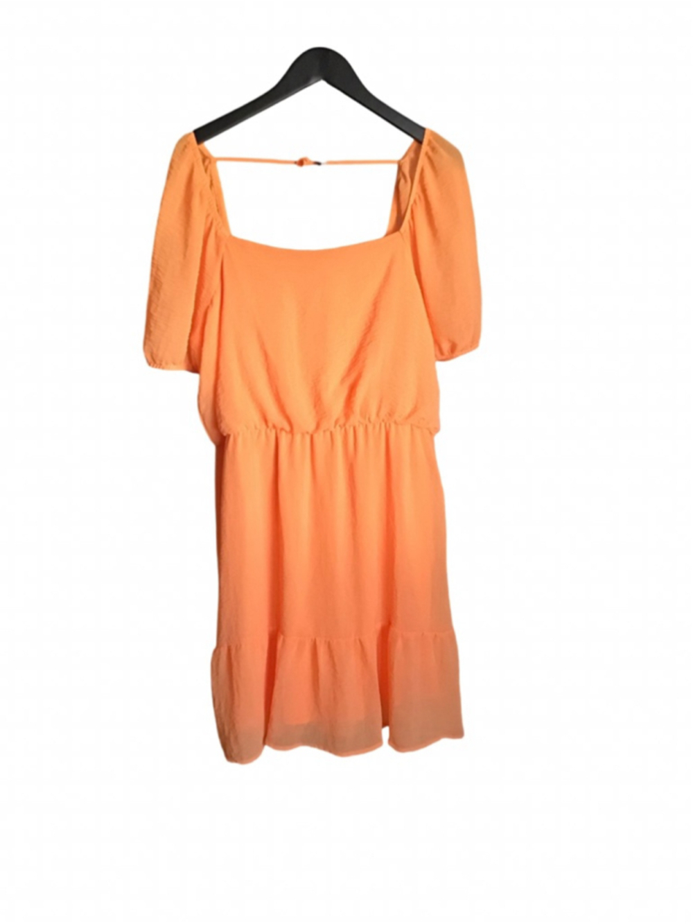 Women's TACERA Orange Mini Dress, Size L